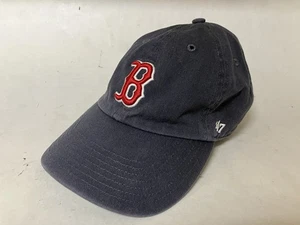 '47 Boston Red Sox Clean Up Vintage Navy Adjustable Strap Hat Cap Dad Hat - Picture 1 of 8