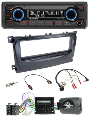 Blaupunkt MP3 Bluetooth USB Lenkrad Autoradio für Ford C-Max Can 07-10 Focus sch - Bild 1 von 4