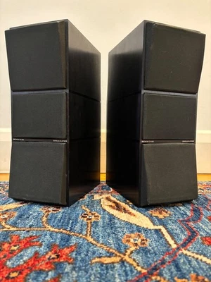 B&O Bang & Olufsen Beovox CX100 6343 bookshelf speakers - black aluminium - image 1 of 4