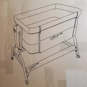 ANGELBLISS 3 in 1 Baby Rocking Bassinet Bedside Sleeper - Picture 1 of 6