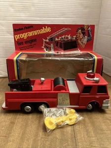 Vintage 70er Jahre Radio Shack programmierbare Feuerwehr mit Originalkarton funktioniert RAR - Bild 1 von 17