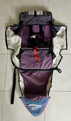 Cochecito Jogger Bob Revolution asiento individual tela azul gris blanco 2006-2010 Foto 1 de 4