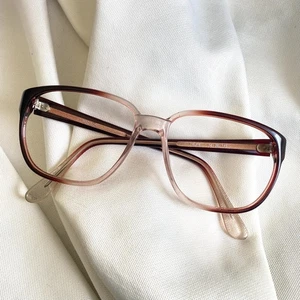 Vtg NOS Maroon Red Eyeglasses Glasses 54 20 145 FRAMES ONLY - Picture 1 of 6