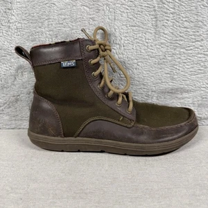 Lems Boulder Boot Zapatos Para Hombres Talla 8 Minimalista Senderismo Exterior Cuero Lona - Imagen 1 de 16