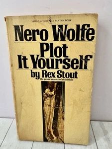Plot It Yourself A Nero Wolfe Mystery New Bantam Ed Rex Stout 1977 MMP - Picture 1 of 1