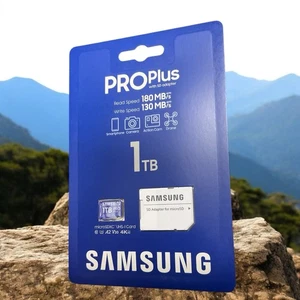 Carte mémoire microSDXC Samsung - Pro Plus 1 To - Photo 1 sur 1