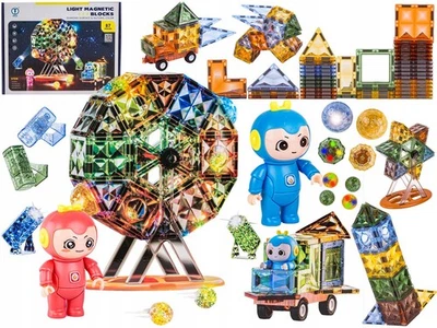 BEMI KONSTRUKTIVE MAGNETSTEINE LEUCHTENDE ELEMENTE TEUFELSMÜHLE 87 EL.