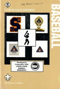 Cub Scout Sports Pamphlet - BASEBALL - 1992 Printing - Picture 1 of 1