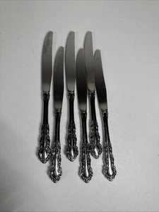 Set 6 Coltelli da Pranzo Coltello Oneida Shelley Posate Inox 9 1/8" - Foto 1 di 3