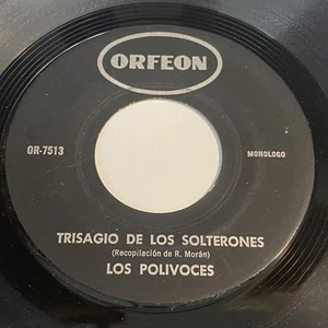 Los Polivoces: Trisagio De Los Solterones / Trisagio De Las Casadas 45 - Orfeon - Imagen 1 de 2