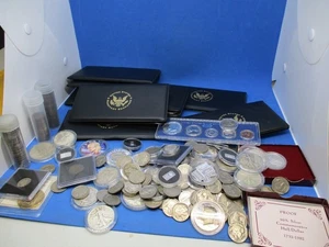 250+ piece Vintage coin collection Silver Peace, Morgan, Walking liberty & more - Picture 1 of 5