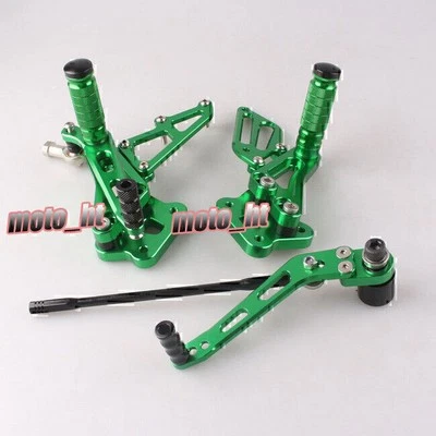 Rear Set Footpeg Shift Adjust Rearsets for Suzuki GSXR600 GSXR750  K8 2008 2009 Foto 1 de 4