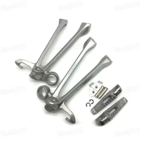 Soporte de estriberas traseras plateadas para pasajero apto para Suzuki GSXR1000 2009-2016 K9 - Imagen 1 de 7