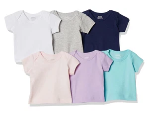 Kids Unisex t shirt for babies pack of 6 Size 24 Months Cotton - Picture 1 of 4