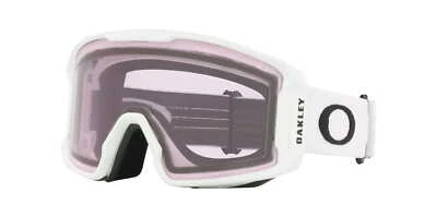 Skibrille Oakley Line Miner M Matte White Prizm Clear OO7093-47