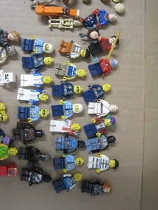 Lego Minifigure Lot Star Wars Minecraft Police - Picture 1 of 17