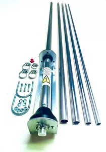 Sigma Venom 1/2 fali srebrny pręt antena stacji bazowej CB 10 i 11 metrów - Zdjęcie 1 z 6