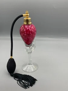 Vintage Art Glass Perfume Atomizer by “Royal Limited” Murano Style  -  P-4 - Picture 1 of 5