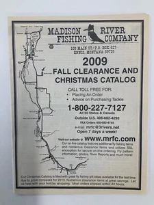 2009 Madison River Fishing Company Fly Fishing Catalog Ennis, Montana Christmas - Picture 1 of 6