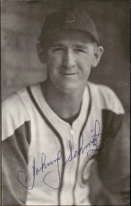 Johnny Schmitz Cubs d. 2011 Signed 3x5 Repo Postcard 178783 - Picture 1 of 1