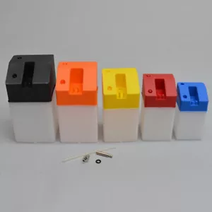 SLEC SL88C Maxi 14oz (398ml) Square Nitro Glow Fuel Tank (Black) for RC Plane - Picture 1 of 2