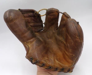 Guanto da baseball vintage Stall and Dean articoli sportivi 8039 in pelle USA - Foto 1 di 10