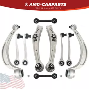 Front Lower Upper Control Arms Fit For 2011-2012 S4 S5 Q5 Quattro - Picture 1 of 11