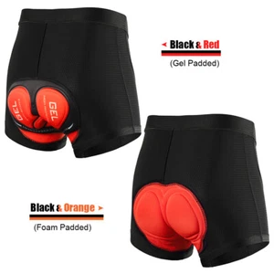 Pantaloncini Uomo Bici Intimo Bici MTB Gel 3D Imbottiti per Sollievo Dolori Anca - Foto 1 di 31