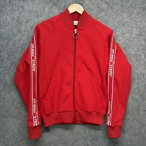 Off White Track Jacket Mens Size Small Red Virgil Abloh Main Line Red Sports - Picture 1 of 17