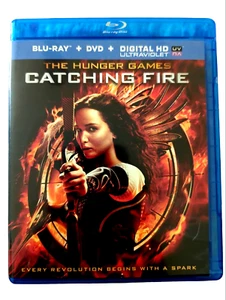 The Hunger Games: Catching Fire Blu-Ray + DVD® + Digital HD Very Good - Picture 1 of 3