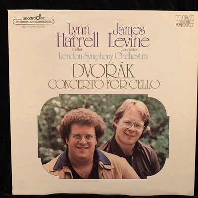 LYNN HARRELL cello - DVORAK Cello Concerto - LEVINE - RCA QUAD ST LP - Image 1 of 4