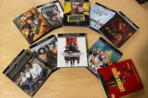 4K UHD + CASE (MINT CONDITION) NEVER VIEWED (YOU PICK) U PICK (COMBINE SHIP) - Picture 1 of 64
