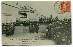 CPA - Carte Postale - Semaine d'Aviation de la Champagne - Journée du Président  - Picture 1 of 2