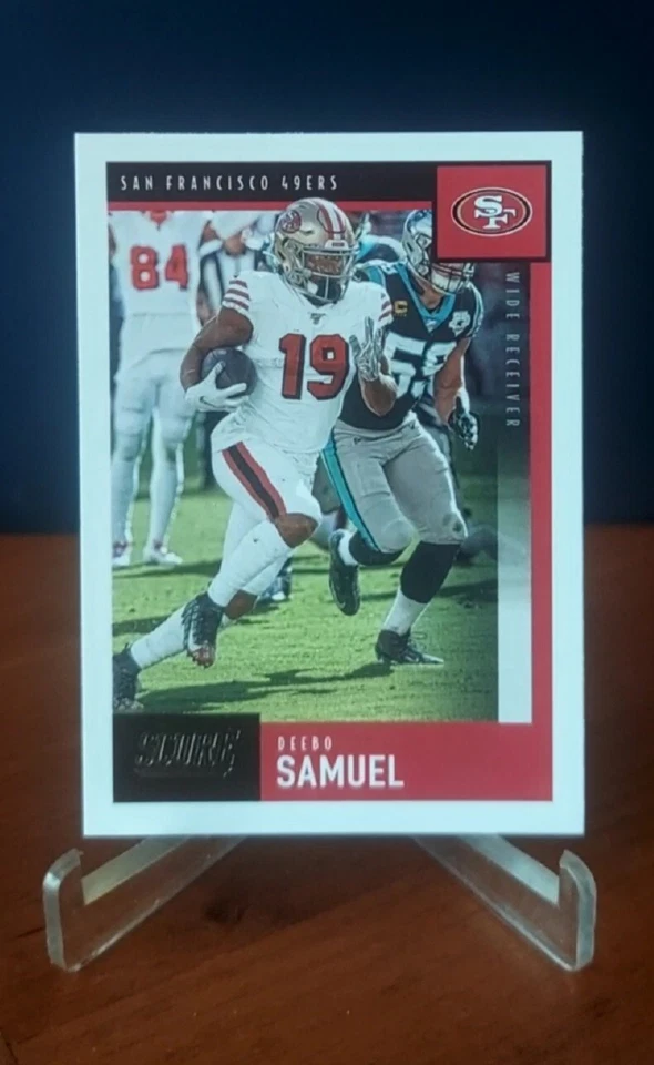 2020 Score #308 Deebo Samuel Base Card San Francisco 49ers 2nd YEAR - Image 1 of 1
