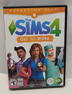 The Sims 4: Get To Work Expansion Pack (PC, 2015) CIB with Key Sheet - Image 1 of 4