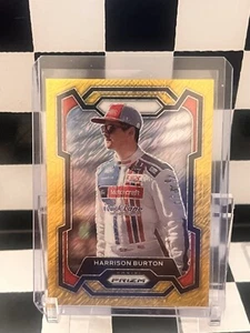 2024 Prizm  Harrison Burton Gold Shimmer /3 - Picture 1 of 2