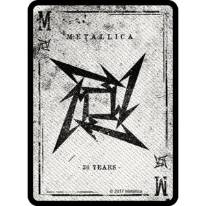 METALLICA - Patch Aufnäher - Dealer Card 6x10cm - Bild 1 von 1