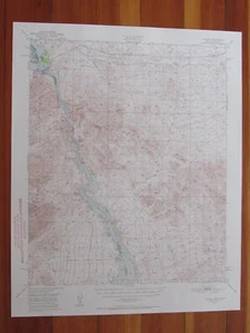 Topock Arizona 1957 Original Vintage USGS Topo Map - Picture 1 of 1