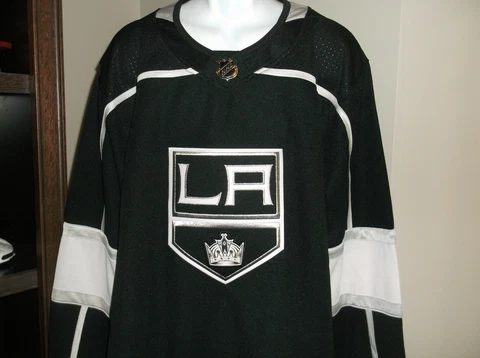 Los Angeles Kings Adidas Authentic Hockey Jersey Men's Size 50 nwt Free Ship Cover