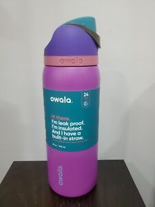 Owala FreeSip Stainless Steel Water Bottle / 32oz / Color: Voodoo