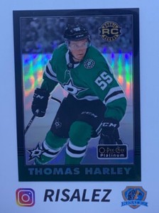 2020 O-Pee-Chee Platinum Retro Rainbow Black Pack Wars Thomas Harley Rookie RC