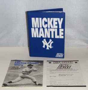 Vintage 1991 Impel Line Drive Mickey Mantle New York Yankees 20 Card Set Binder - Picture 1 of 15