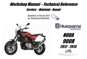 Husqvarna Nuda 900R Service Reparatur Werkstatthandbuch USB 2012 - 2013 - Bild 1 von 10