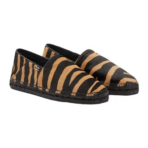 Zapatos alpargata Giuseppe Zanotti Rodriguez pelo de becerro estampado de cebra talla 9 EE. UU. 42 EUR - Imagen 1 de 3