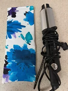 Flat Iron / Curling Iron Cover - Protective Mat - Blue & White Abstract - NEW - Picture 1 of 1