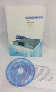 Dedicated Micros DS2 Setup Guide Manual Digital Sprite with CD - Picture 1 of 2