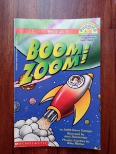 📚 Boom! Zoom! Hello Reader! SCI-Fi Phonics by Judith Bauer Stamper Paperback 📚 - Bild 1 von 3