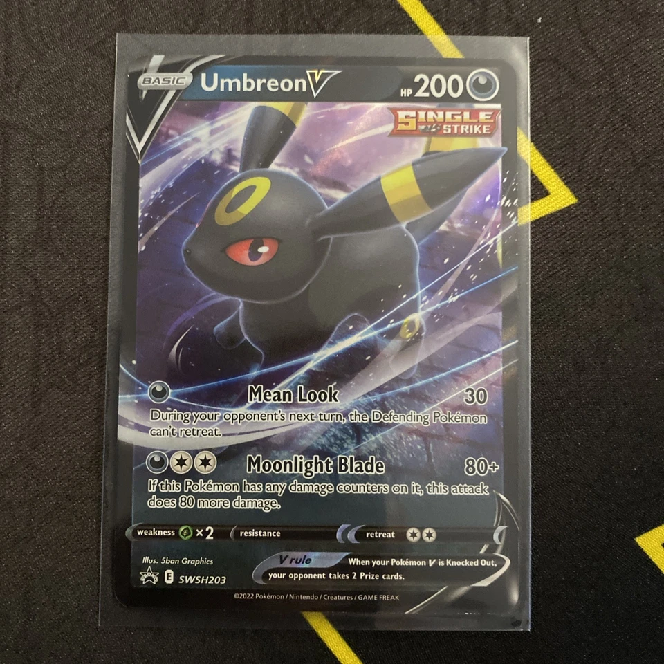 Umbreon V SWSH203 SWSH: Sword & Shield Promo Cards Holo - Image 1 of 1