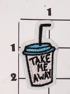 Take Me Away Shake Patch Embroidered Iron On Applique Uniform Costume Cosplay - Picture 1 of 1
