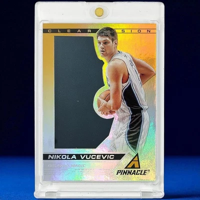 Nikola Vucevic 2013-14 Panini Pinnacle Clear Vision Overtime 4/5 SSP RARE - Image 1 of 2